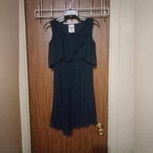 Charming Navy Kids Formal Dress
